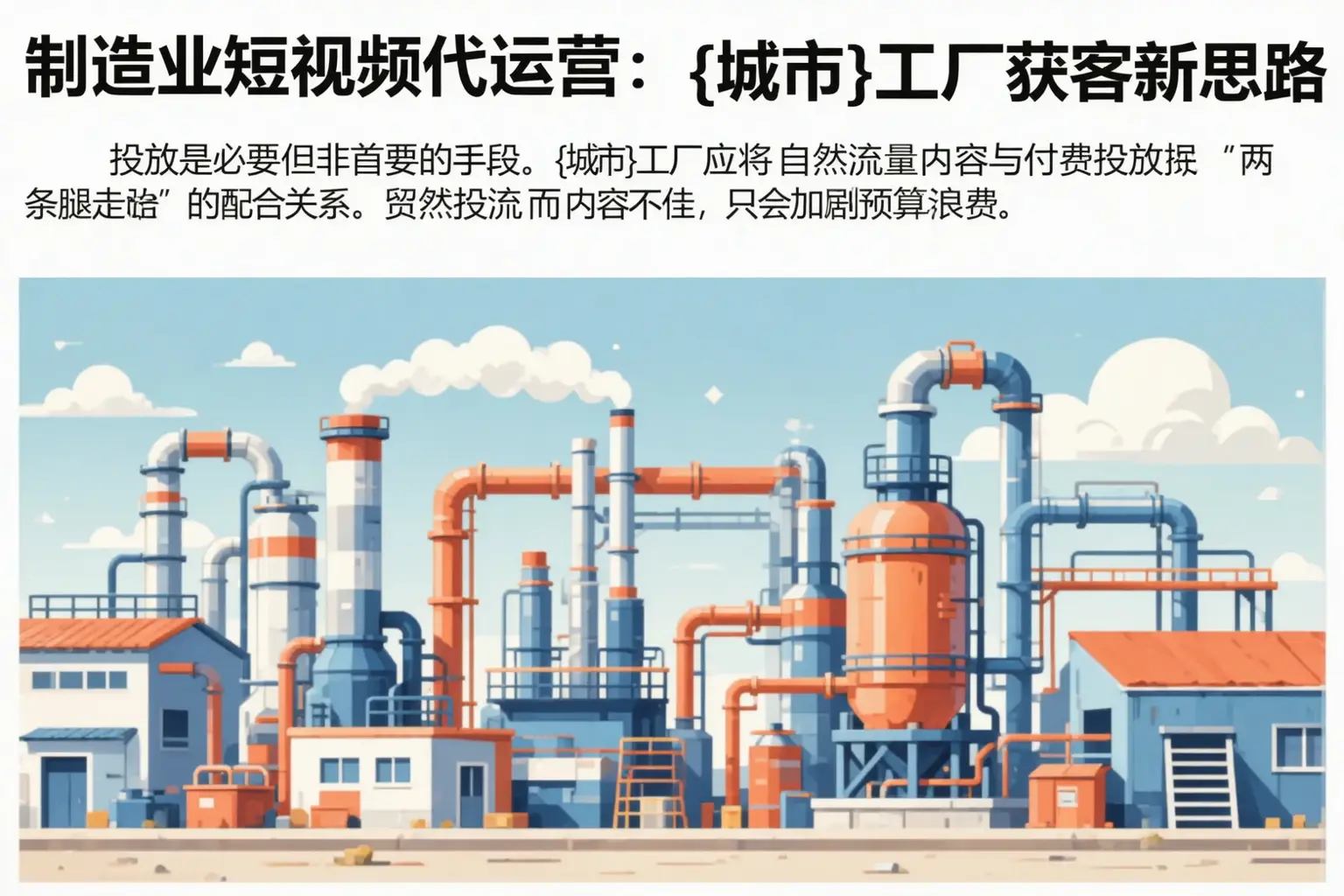 制造业短视频代运营:六合工厂获客新思路