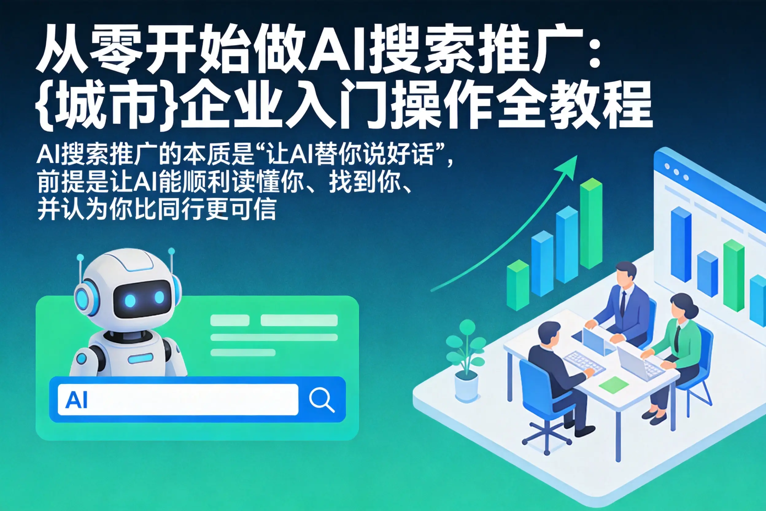 从零开始做AI搜索推广：六合企业入门操作全教程